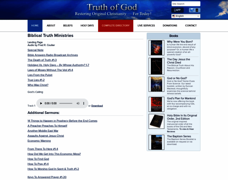 Biblicaltruthministries.org thumbnail