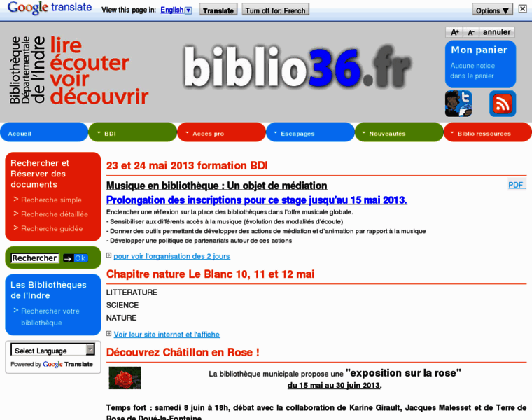 Biblio36.fr thumbnail