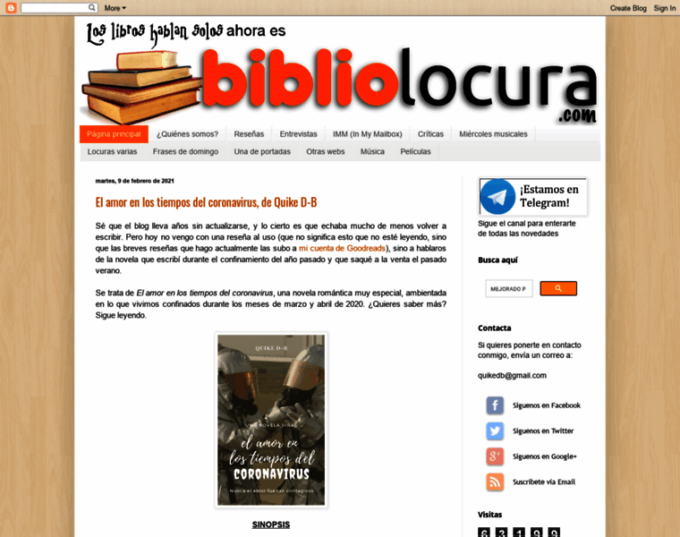 Bibliolocura.com thumbnail