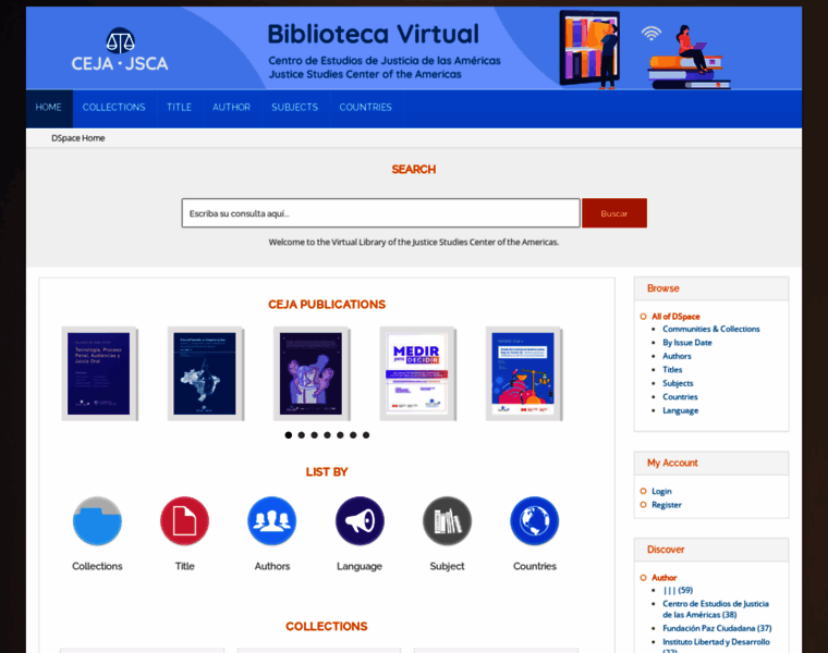 Biblioteca.cejamericas.org thumbnail