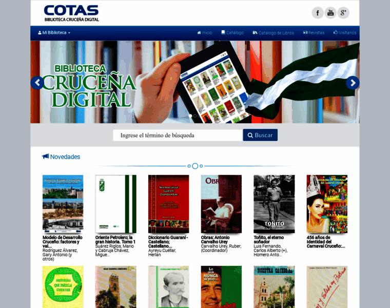 Biblioteca.cotas.com thumbnail
