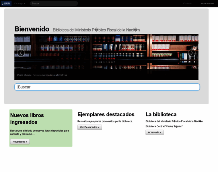 Biblioteca.mpf.gov.ar thumbnail