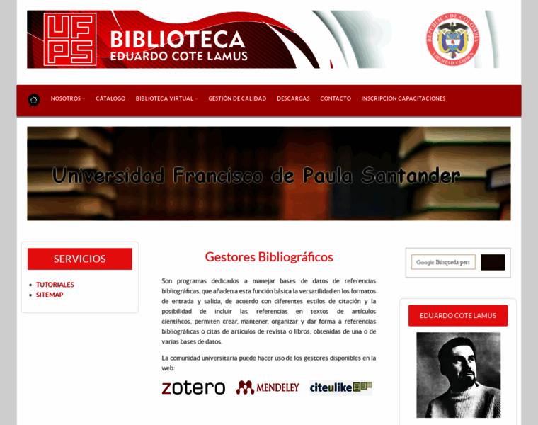 Biblioteca.ufps.edu.co thumbnail