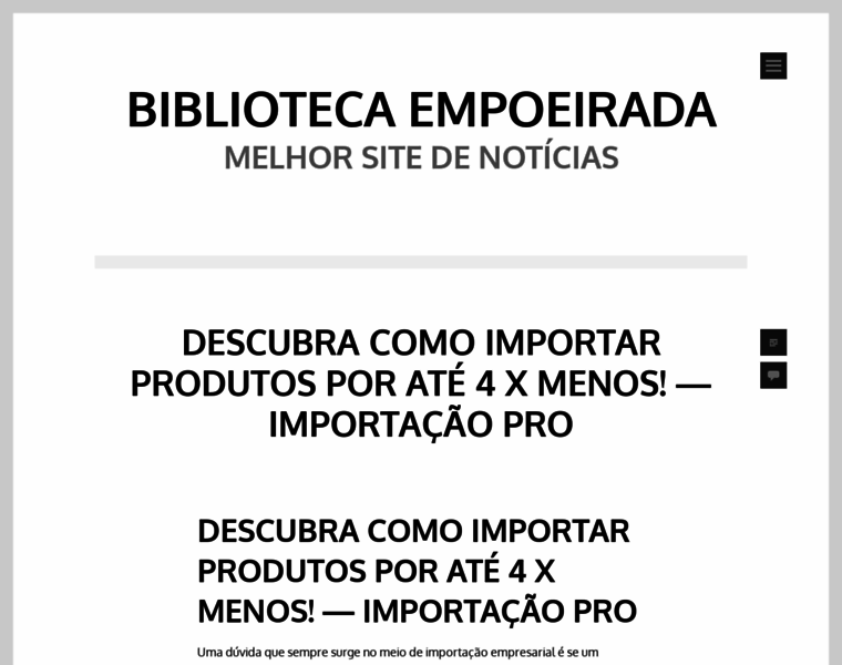 Bibliotecaempoeirada.com.br thumbnail