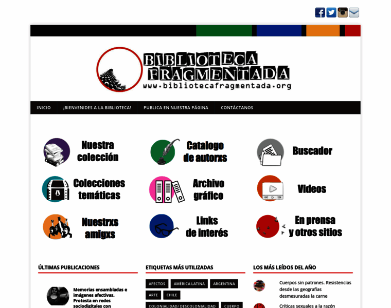 Bibliotecafragmentada.org thumbnail