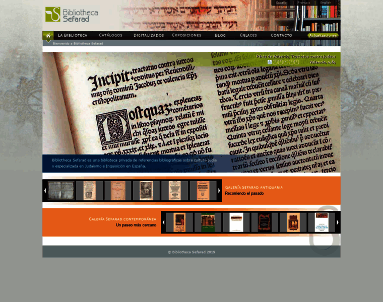 Bibliothecasefarad.com thumbnail