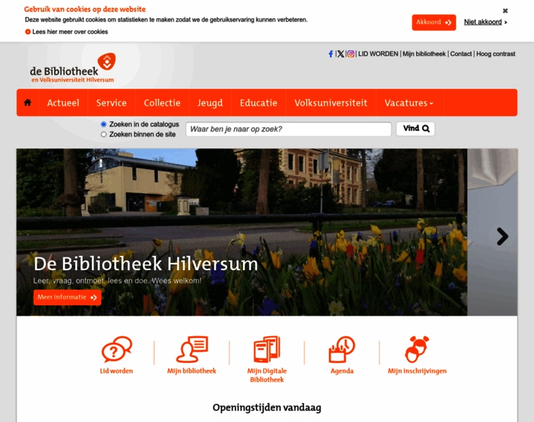 Bibliotheekhilversum.nl thumbnail