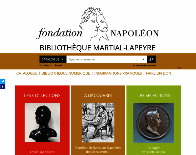 Bibliotheque-martial-lapeyre.napoleon.org thumbnail