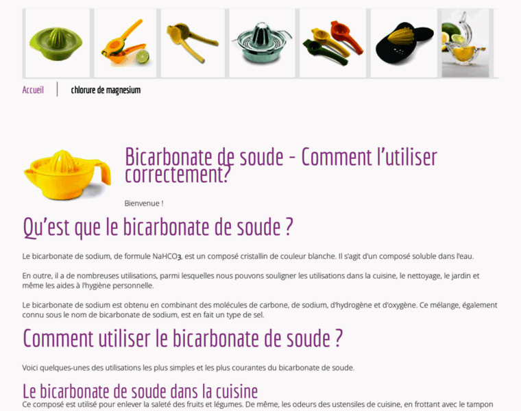 Bicarbonate-de-soude.com thumbnail