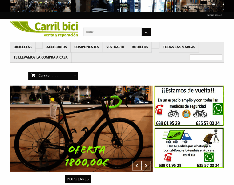 Bicicletascarrilbici.es thumbnail