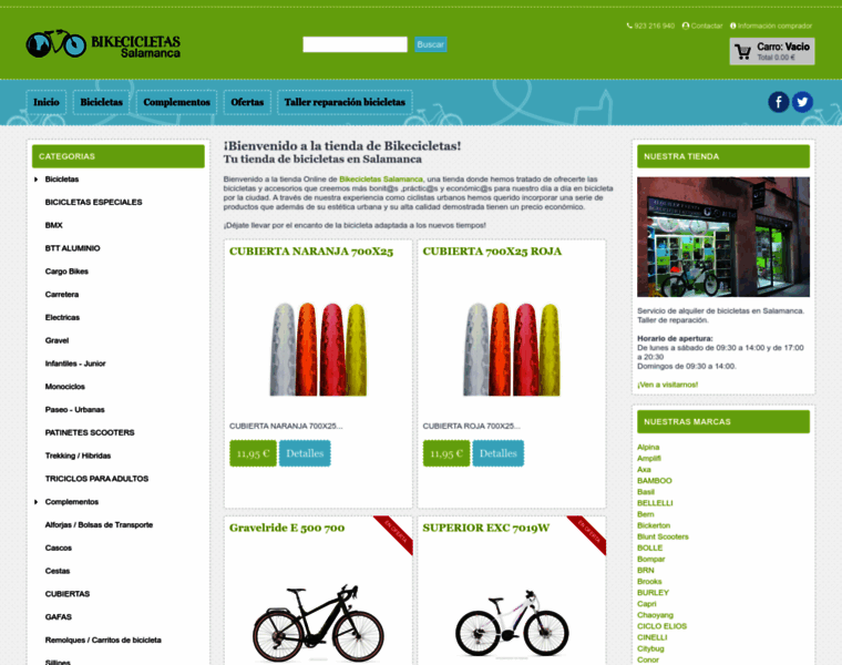 Bicicletassalamanca.com thumbnail