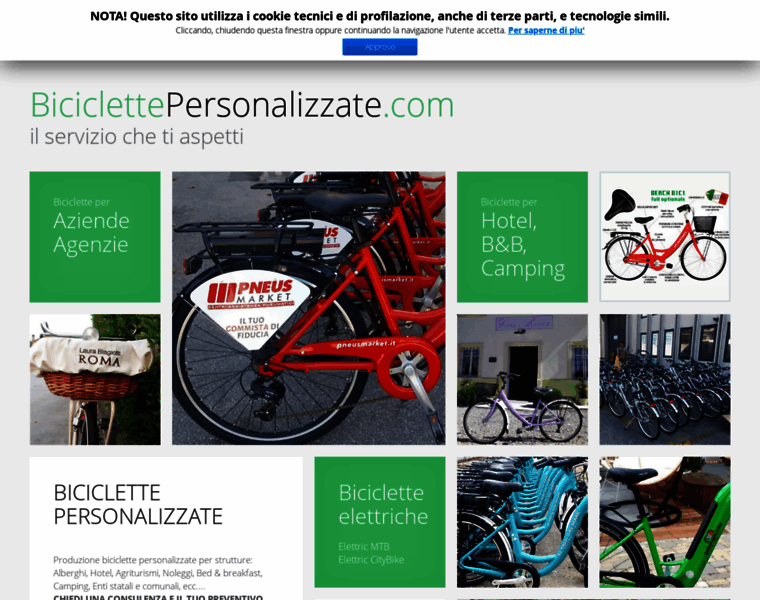 Biciclettepersonalizzate.com thumbnail