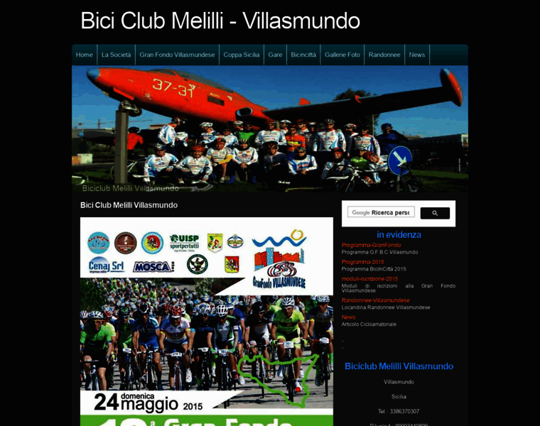 Biciclubvillasmundo.it thumbnail
