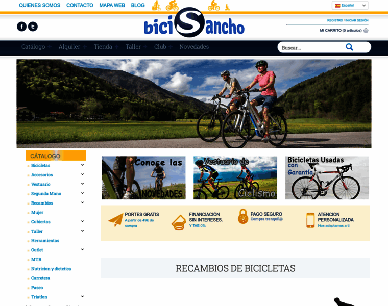 Bicis-sancho.com thumbnail