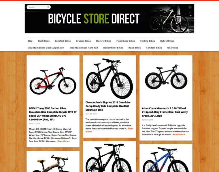 Bicyclestoredirect.com thumbnail