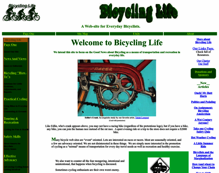 Bicyclinglife.com thumbnail