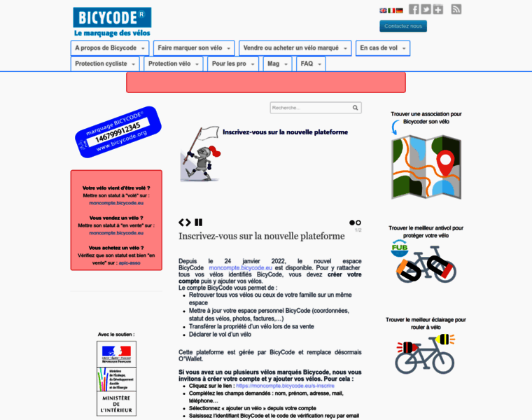 Bicycode.org thumbnail