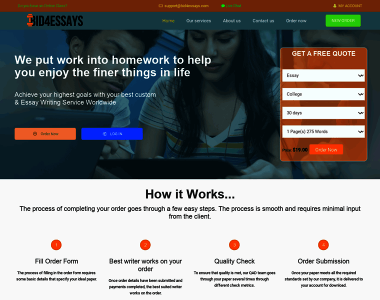 Bid4essays.com thumbnail