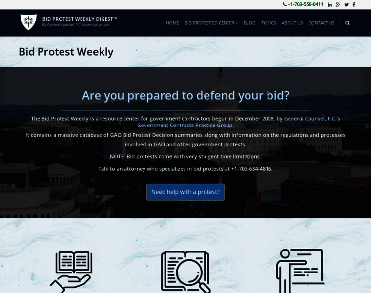 Bidprotestweekly.com thumbnail