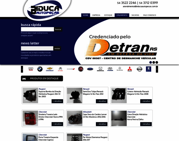 Biducaautopecas.com.br thumbnail