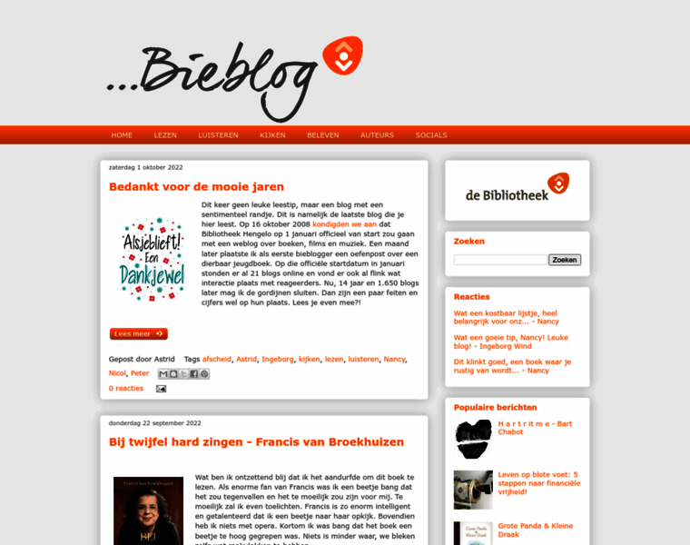 Biebloghengelo.nl thumbnail