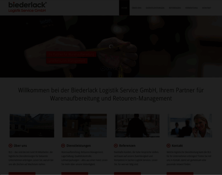 Biederlack-logistikservice.de thumbnail