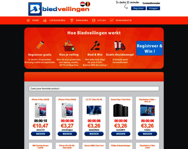 Biedveilingen.nl thumbnail