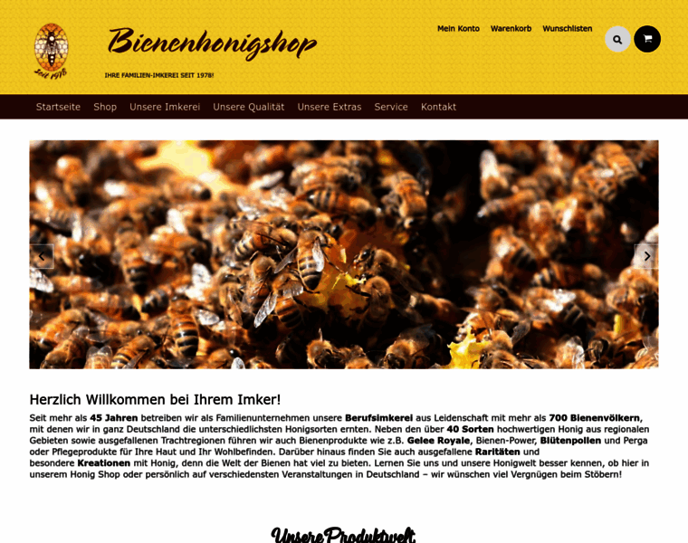 Bienenhonigshop.de thumbnail