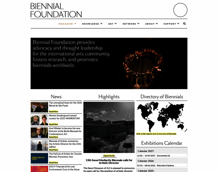 Biennialfoundation.org thumbnail