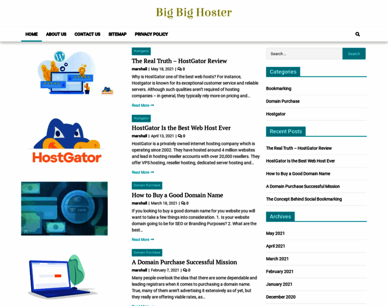 Bigbighoster.com thumbnail
