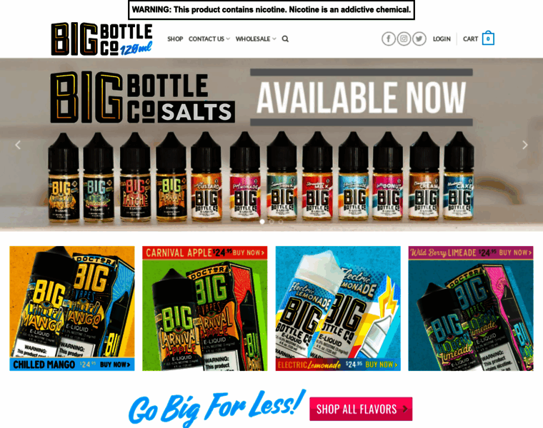 Bigbottleco.com thumbnail