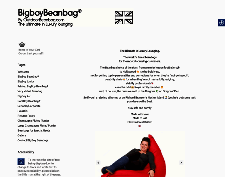 Bigboybeanbag.co.uk thumbnail