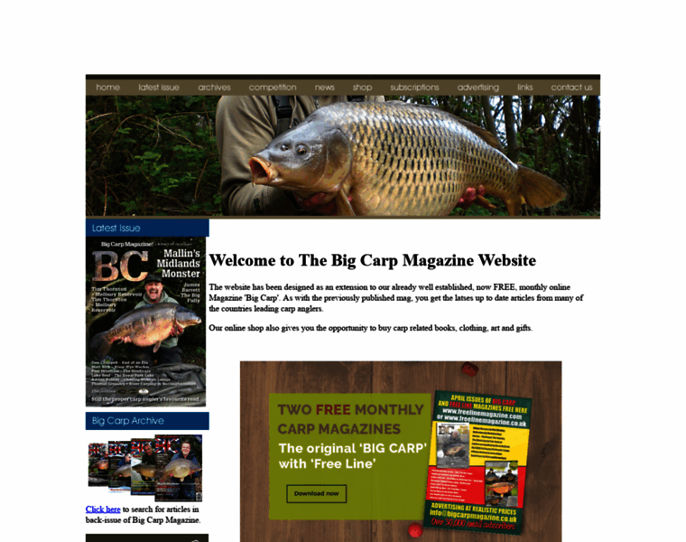 Bigcarpmagazine.co.uk thumbnail