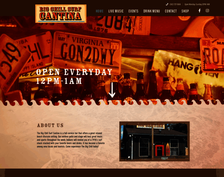 Bigchillsurfcantina.com thumbnail