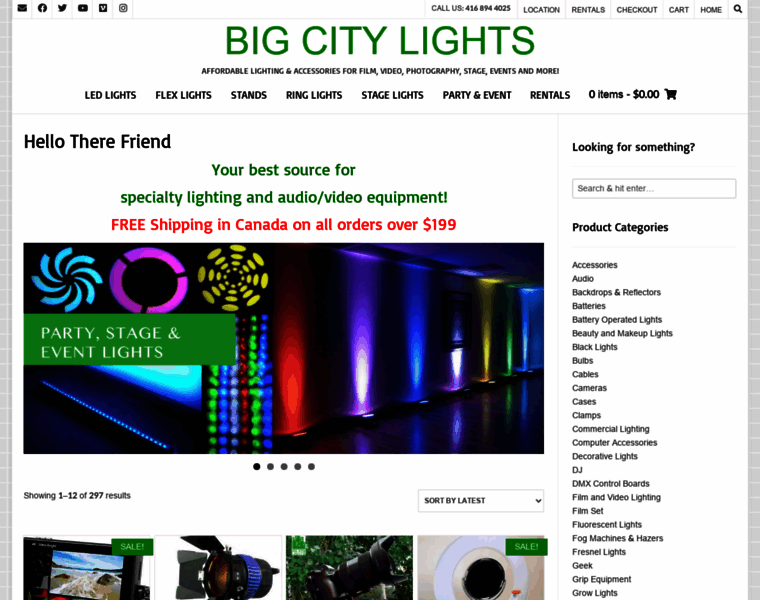 Bigcitylights.ca thumbnail