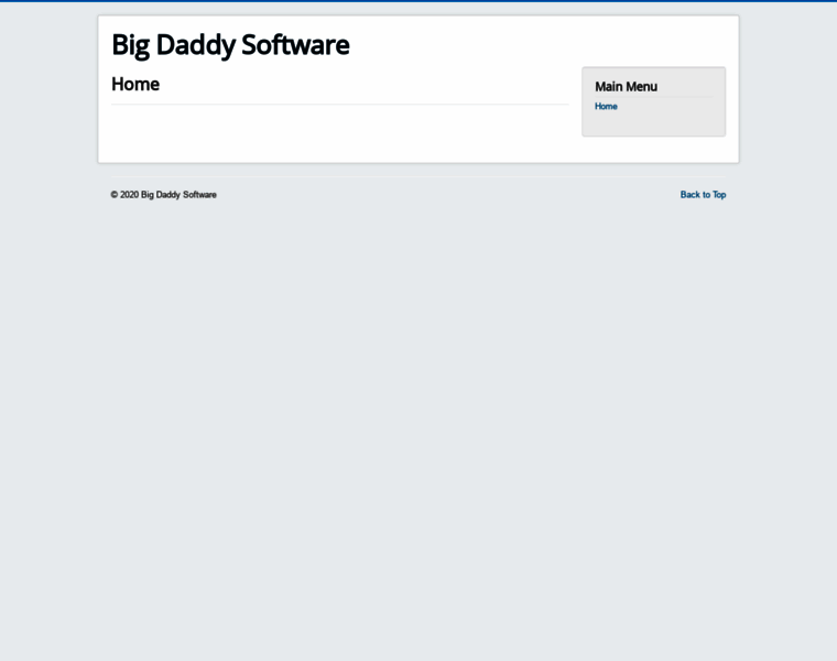 Bigdaddysoftware.com thumbnail
