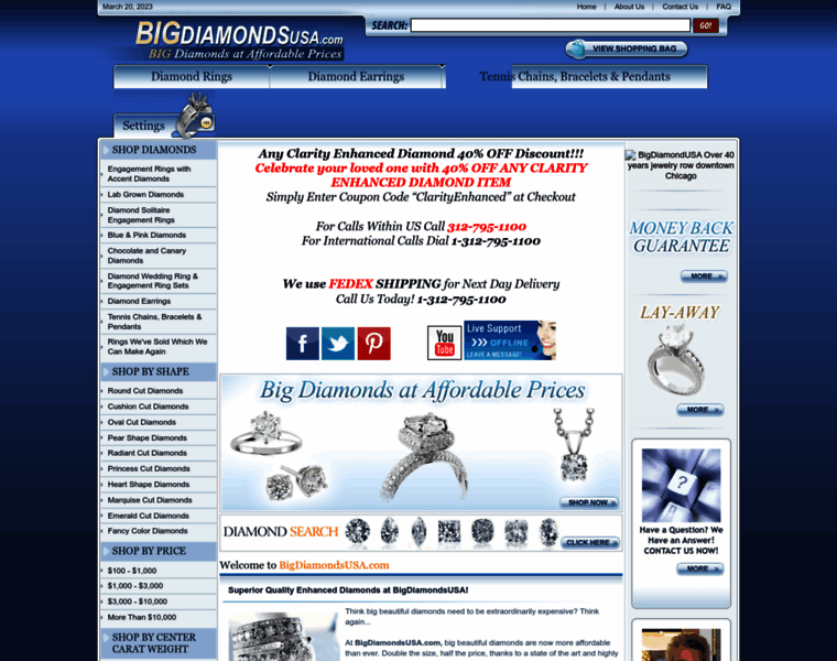 Bigdiamondsusa.com thumbnail