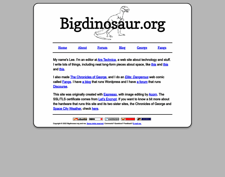 Bigdinosaur.org thumbnail