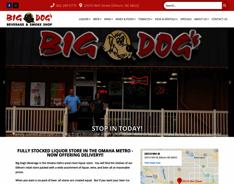 Bigdogsbeverage.com thumbnail