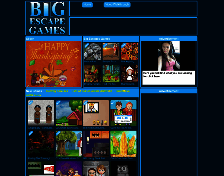 Bigescapegames.com thumbnail