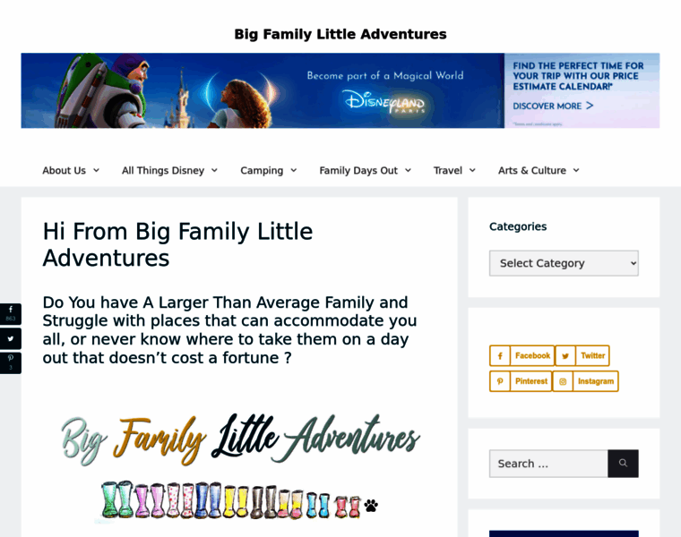 Bigfamilylittleadventures.co.uk thumbnail