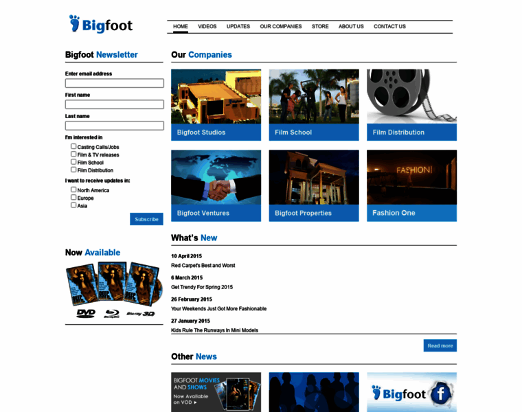 Bigfoot.net thumbnail