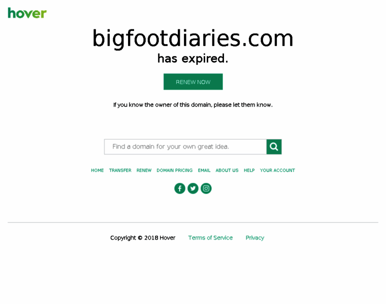 Bigfootdiaries.com thumbnail