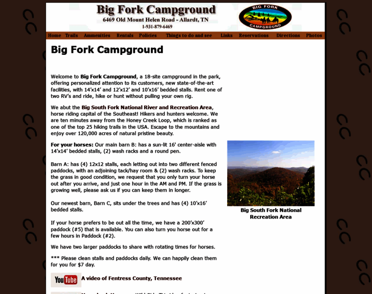 Bigforkcampground.com thumbnail
