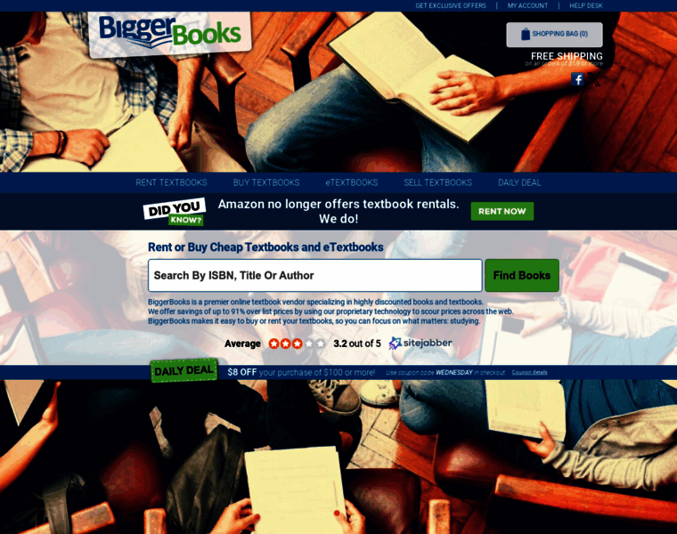 Biggerbooks.com thumbnail