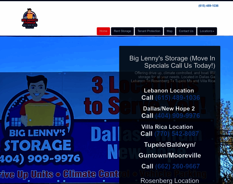 Biglennysstorage.com thumbnail