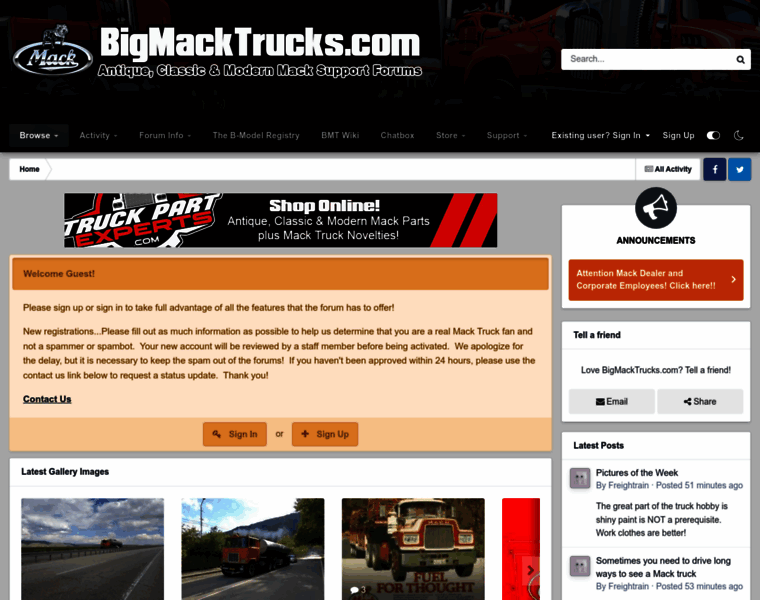 Bigmacktrucks.com thumbnail