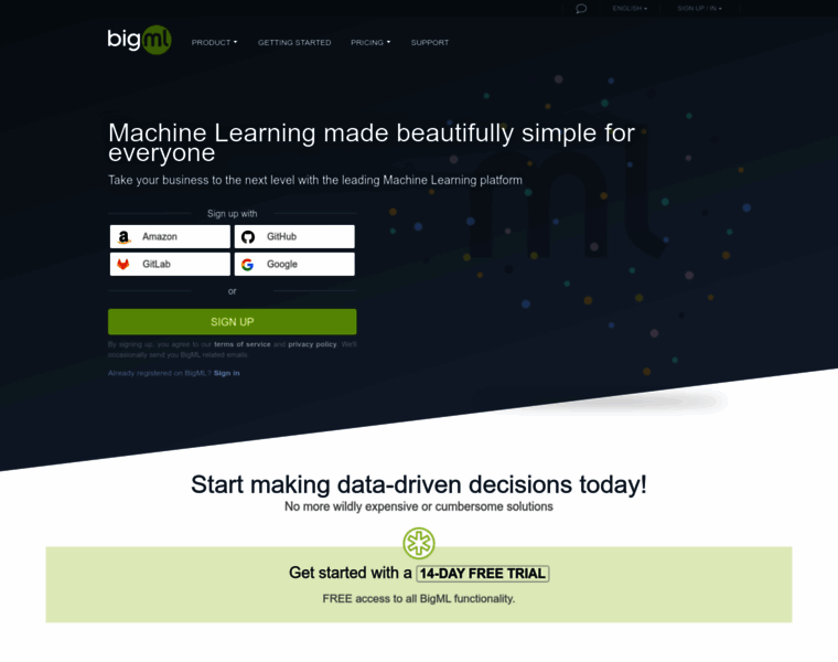 Bigml.com.au thumbnail