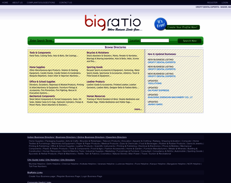 Bigratio.com thumbnail