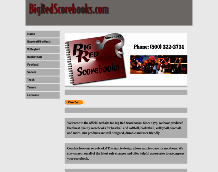 Bigredscorebooks.com thumbnail